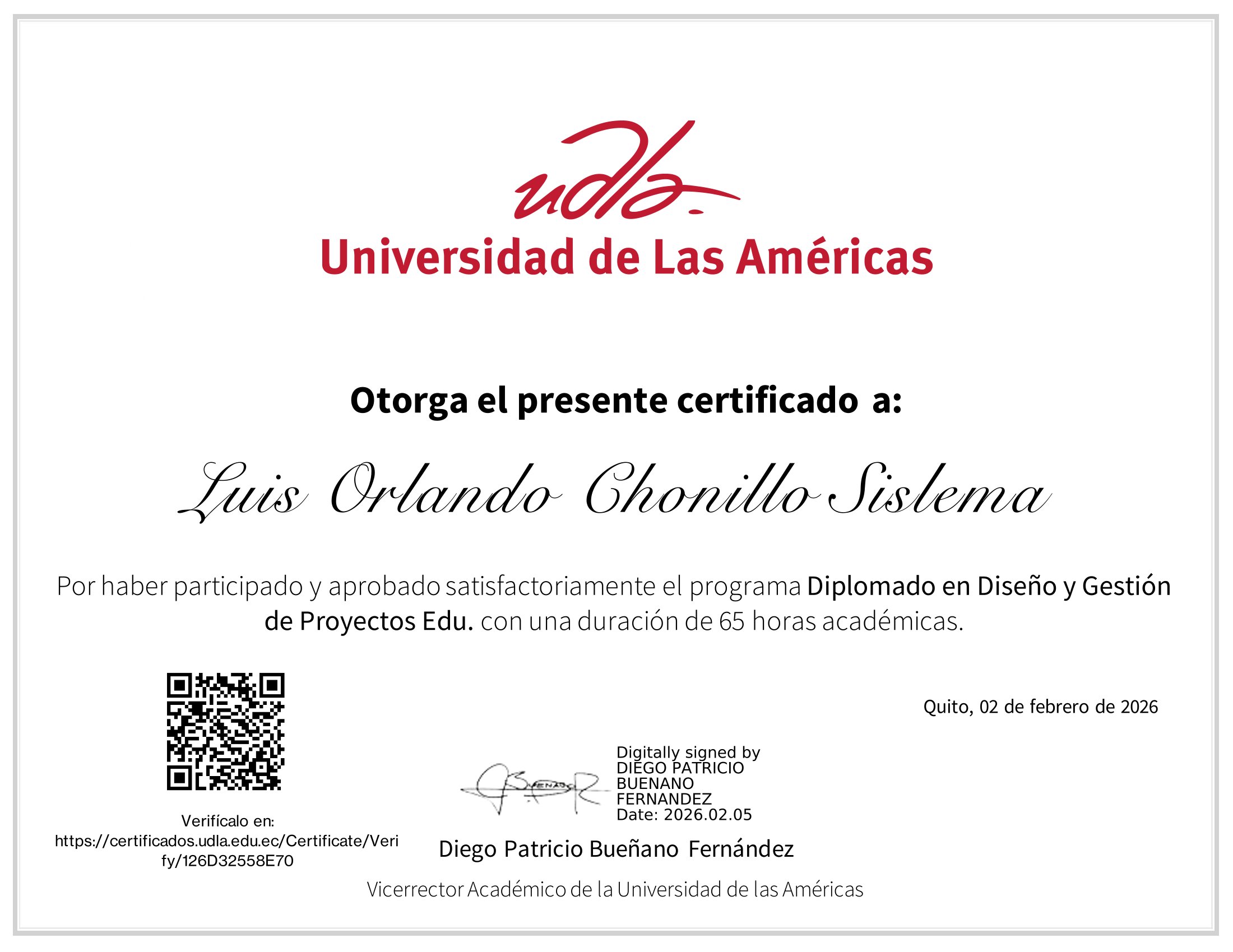 Certificado