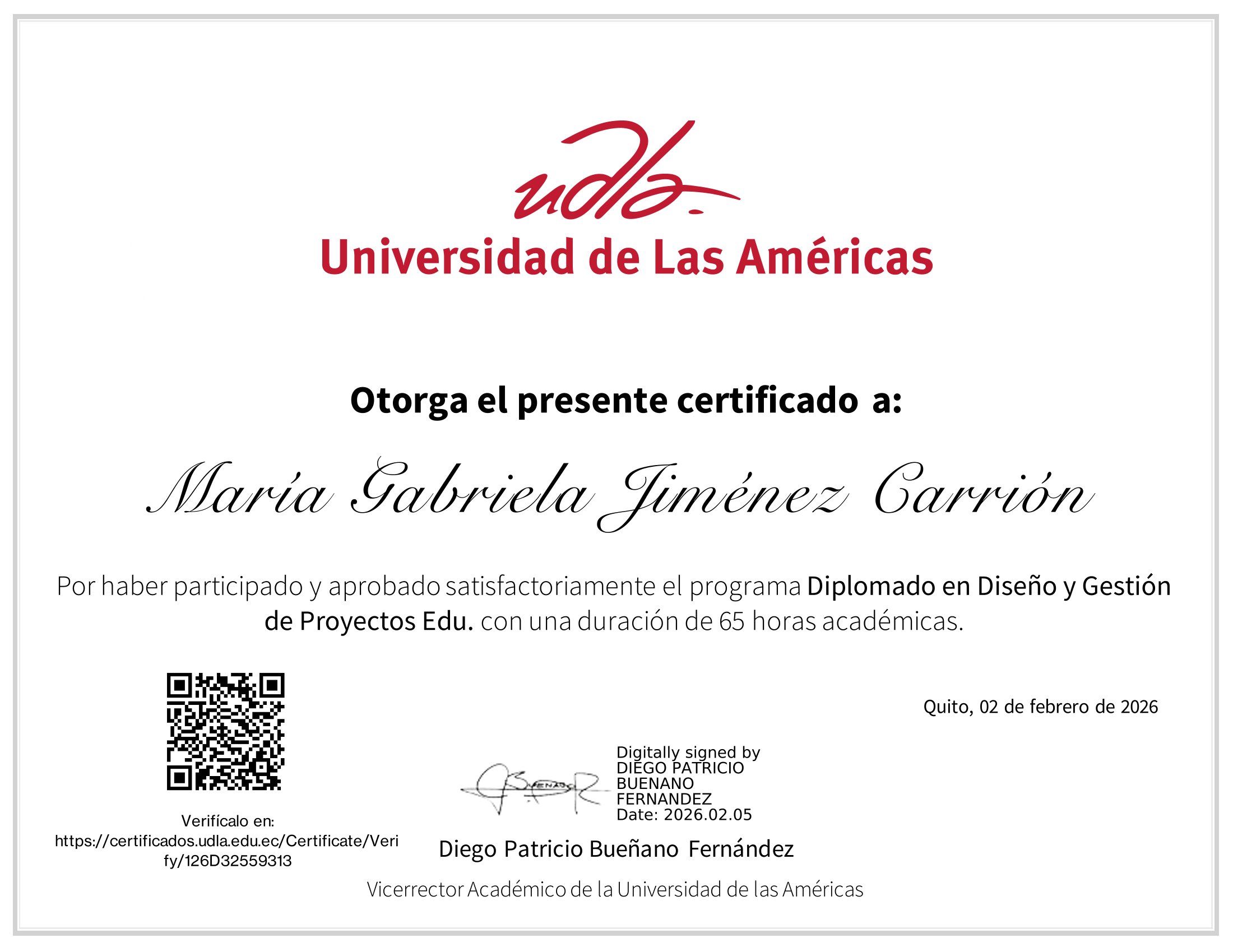 Certificado