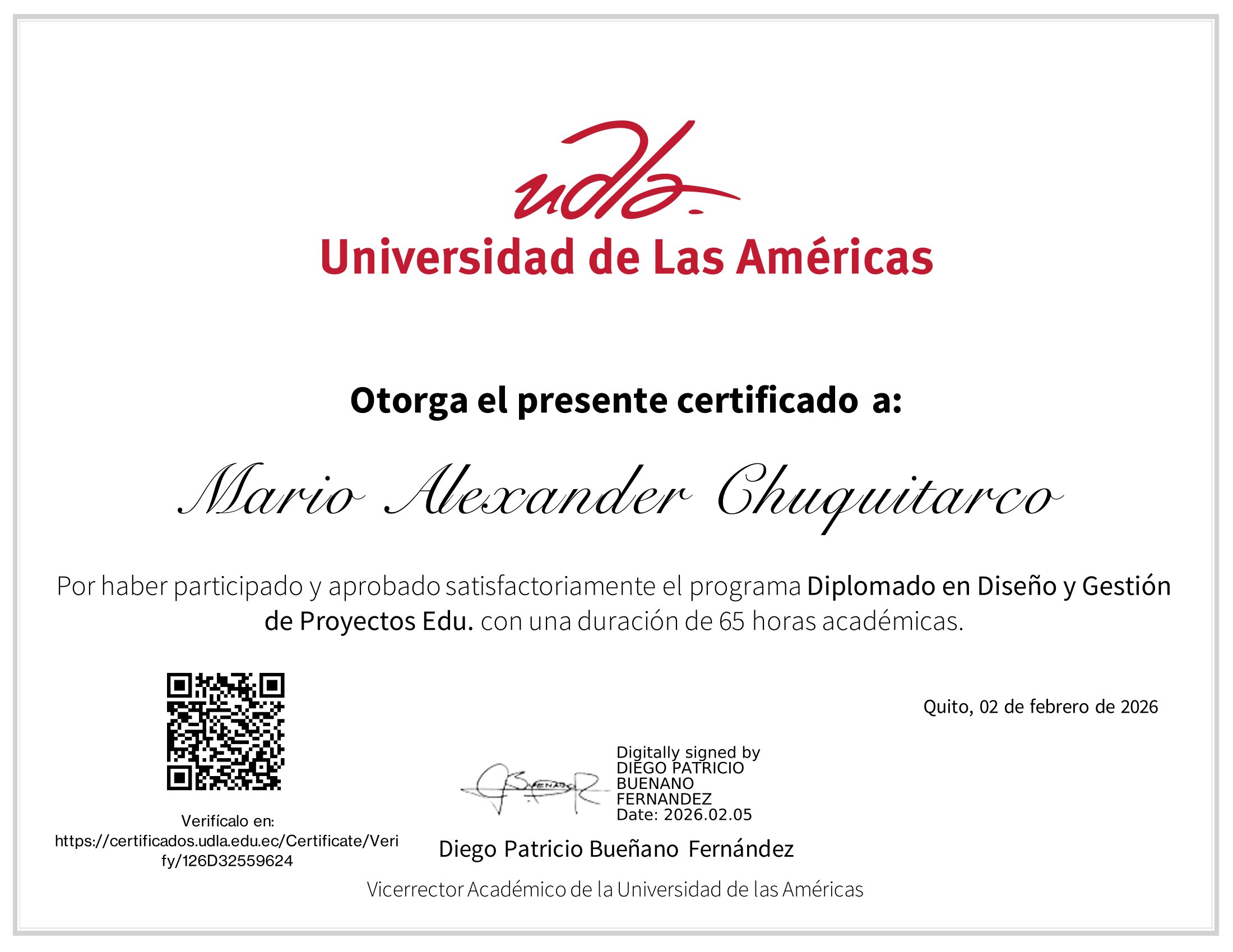 Certificado
