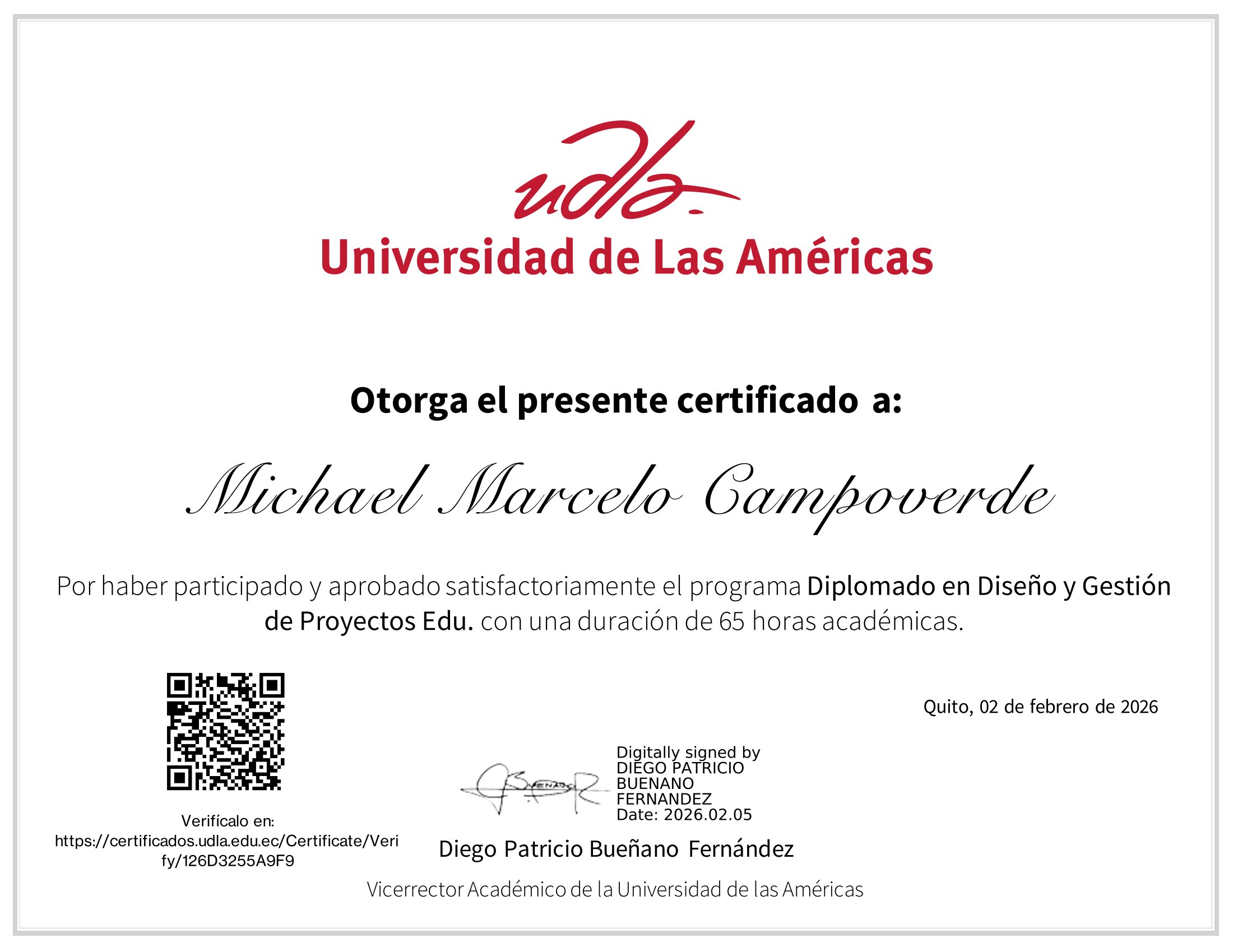 Certificado