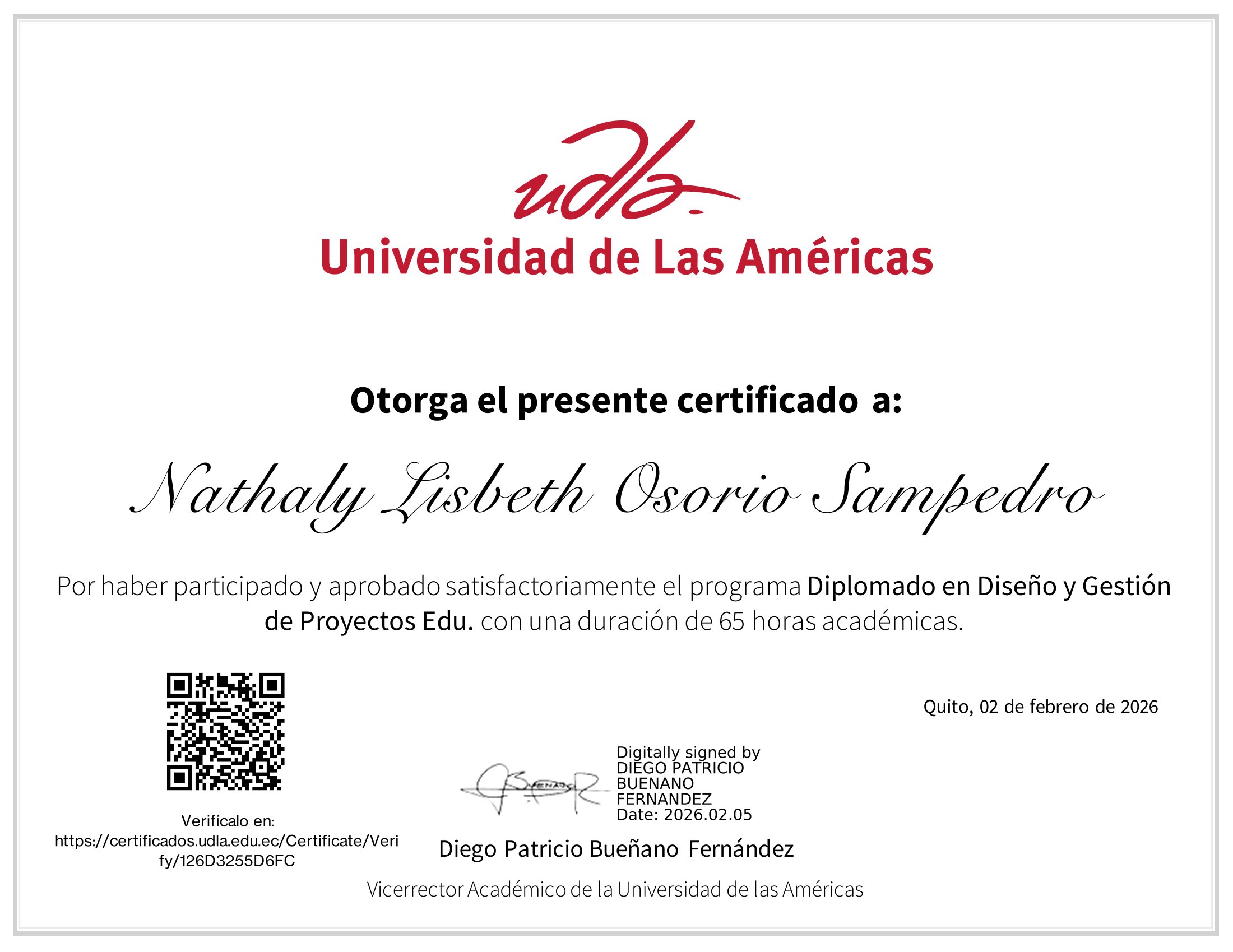 Certificado