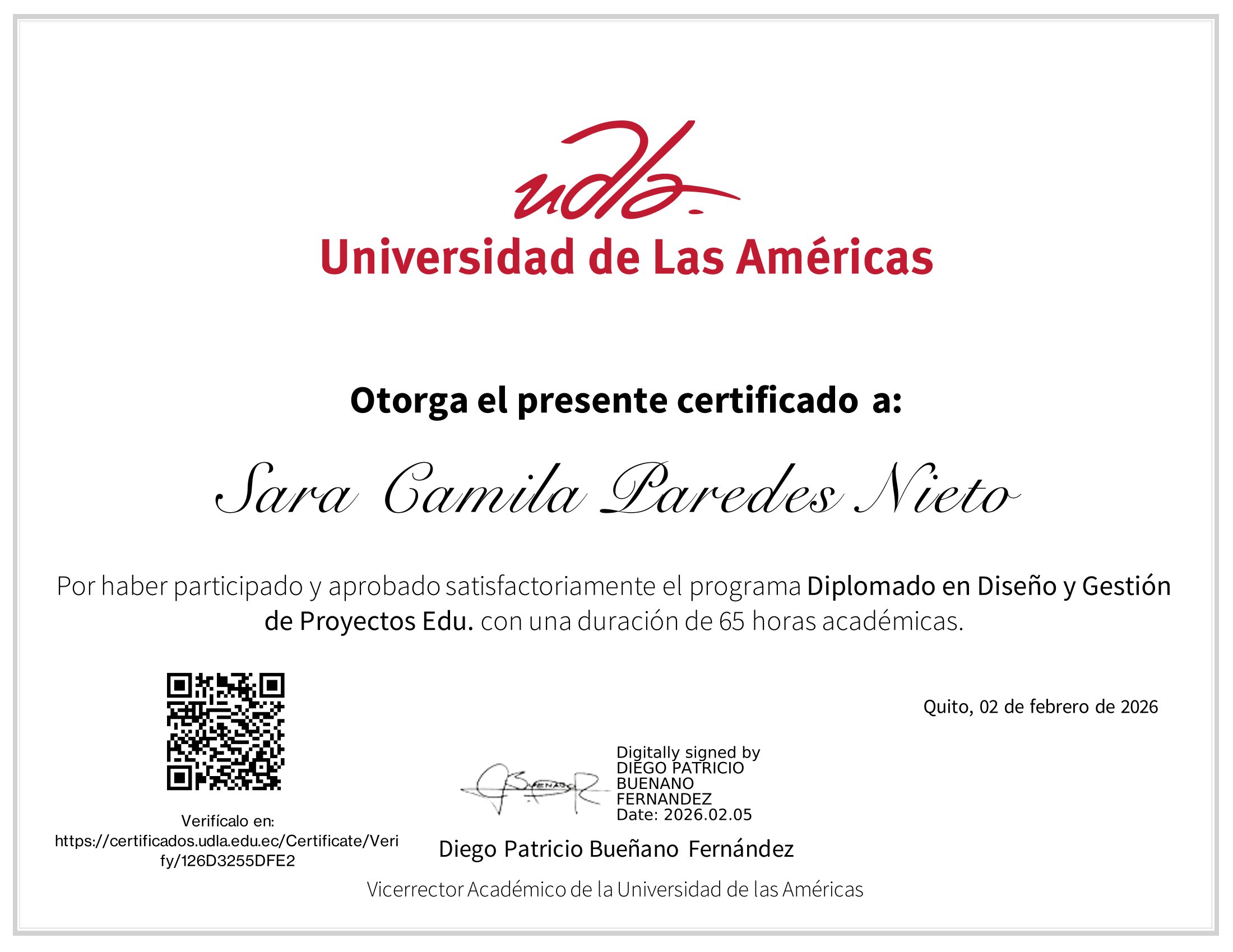 Certificado