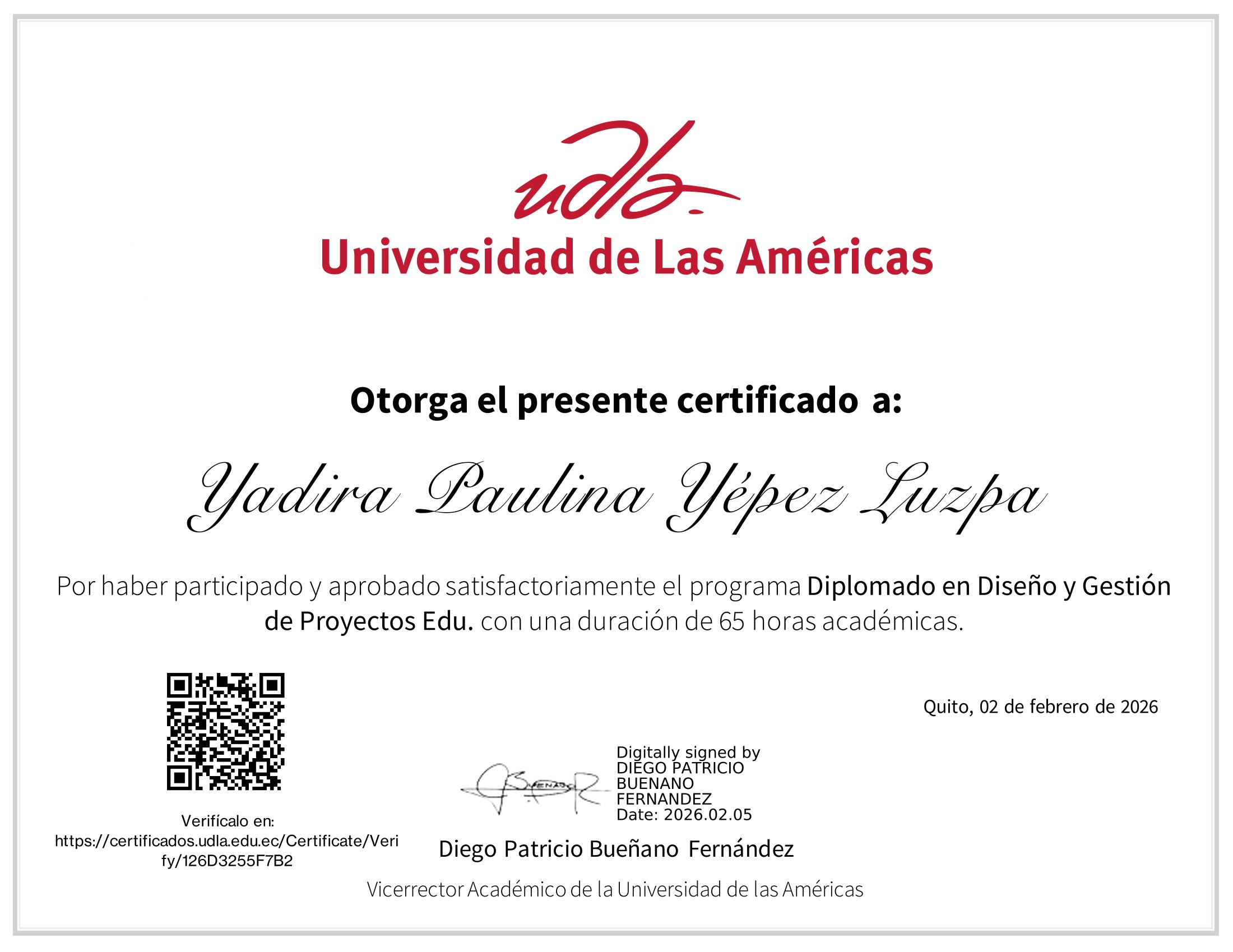 Certificado