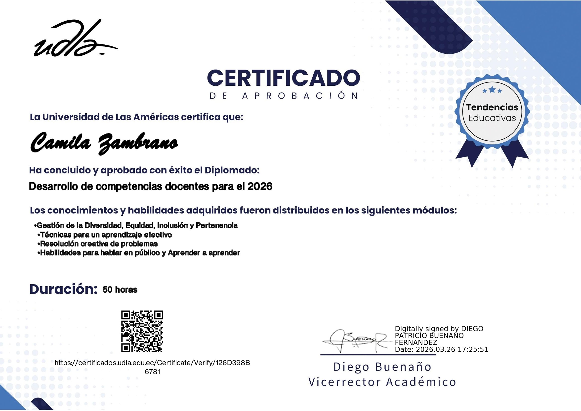 Certificado
