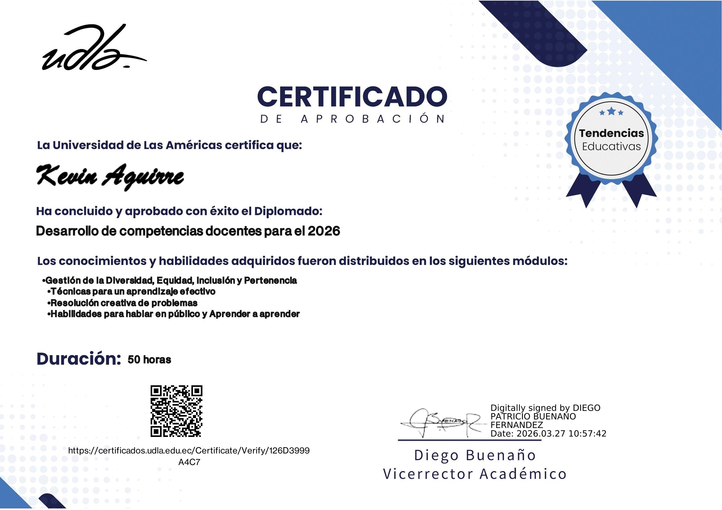 Certificado