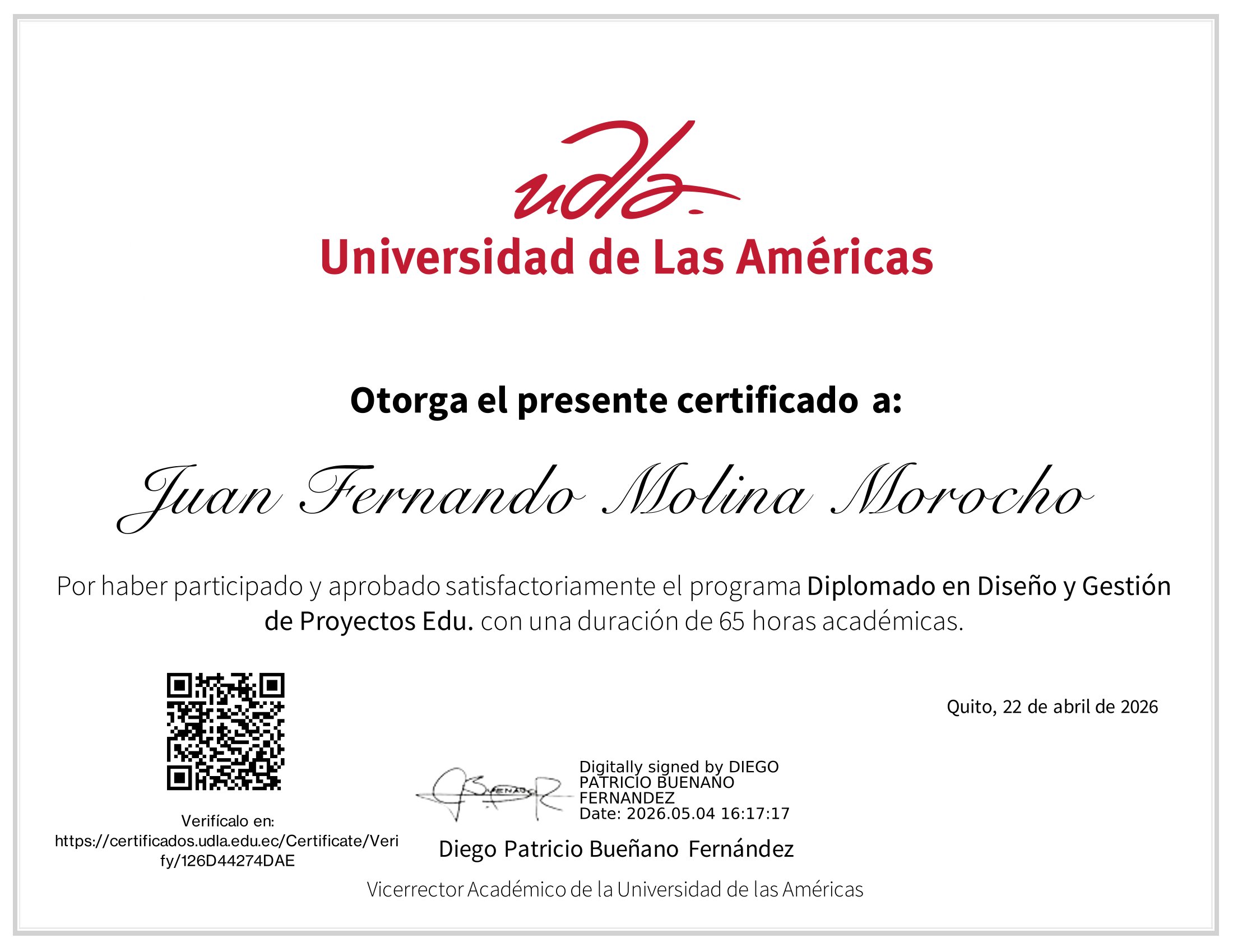 Certificado