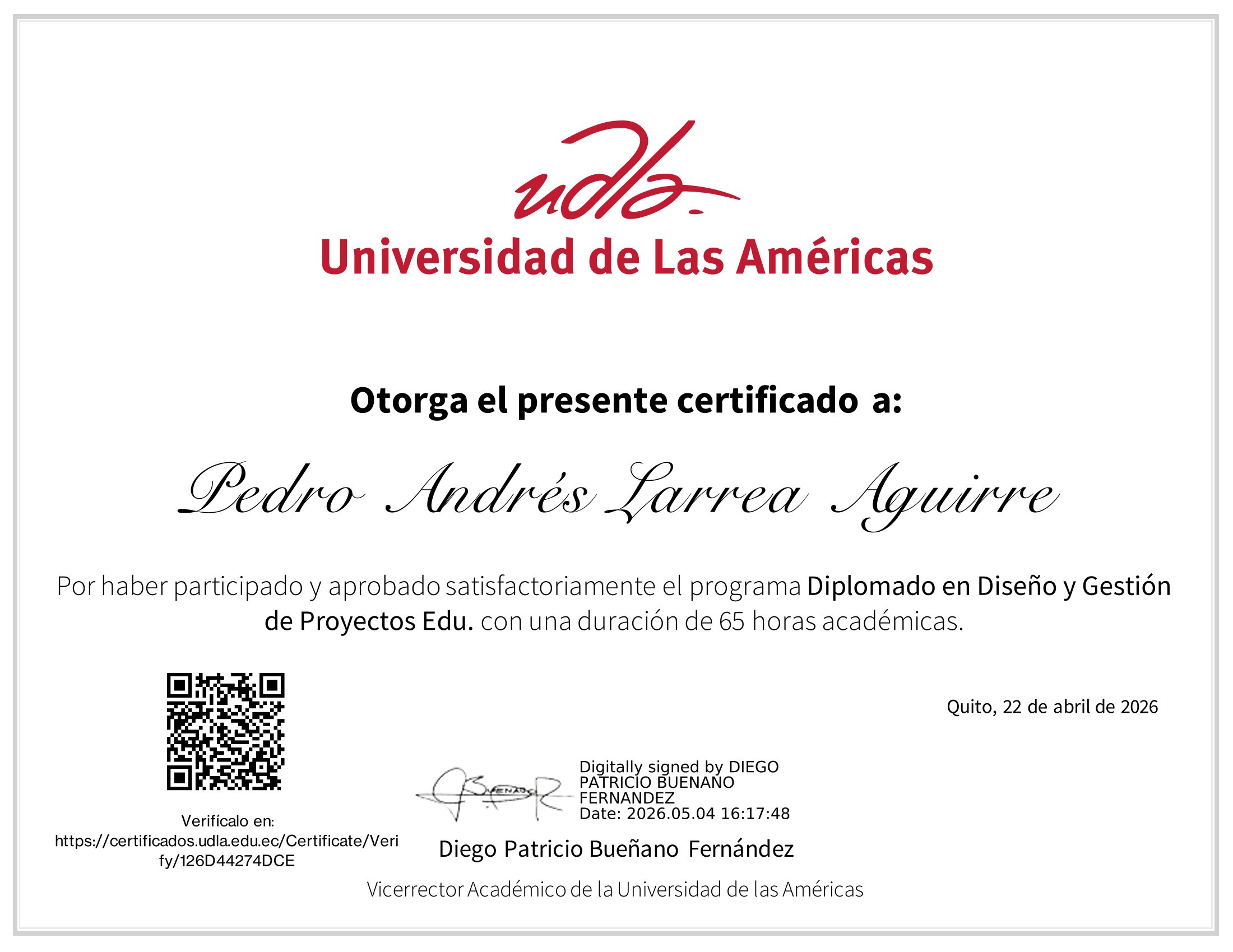Certificado