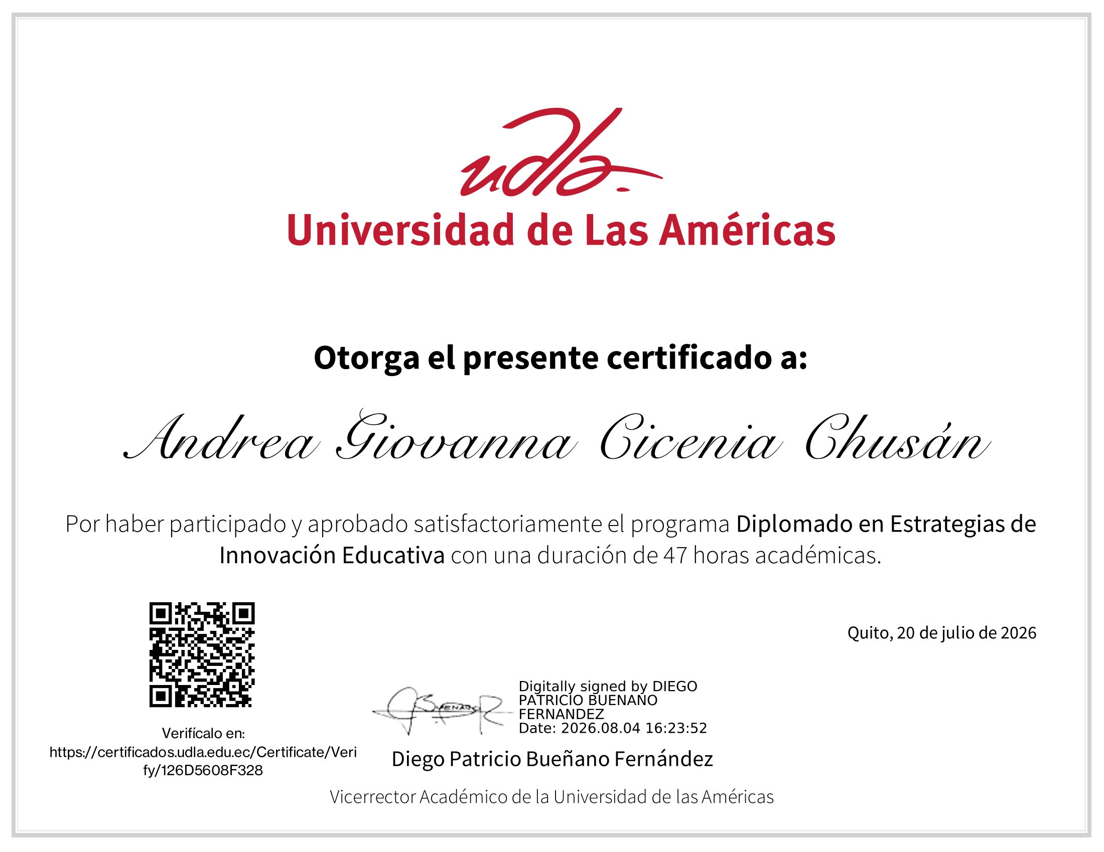 Certificado